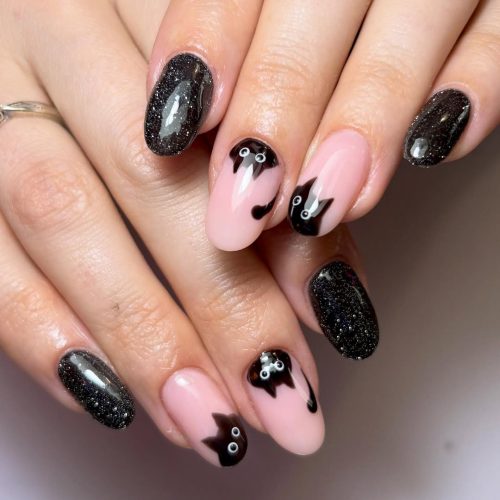 1-4-Peekaboo Black Cats