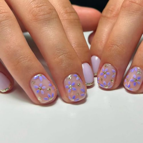 11-Daisy Lilac Gold