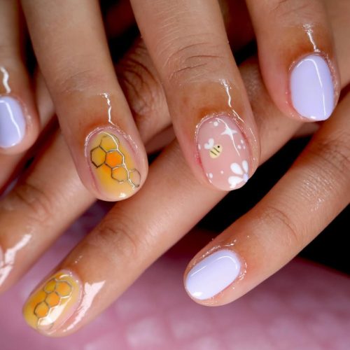 12-Pastel Honeycomb Harmony