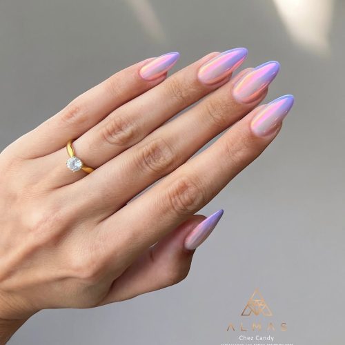 14-Ombre Chrome Lilac Glow