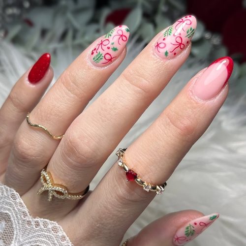 19-Holiday Ribbon Berries