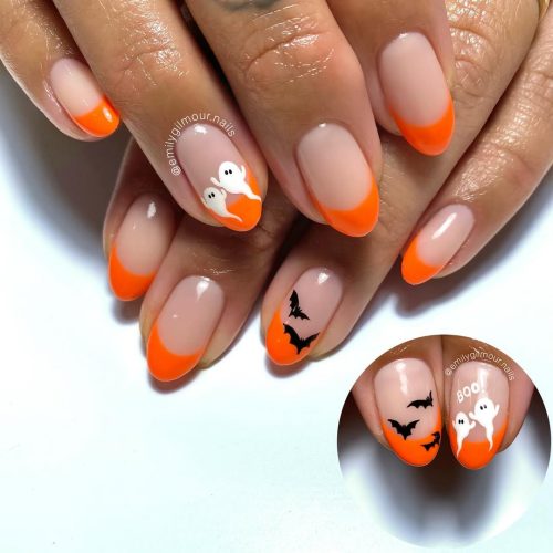 2-1-Bright Orange Boo French