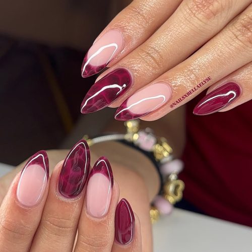 2-Berry-Tortoise-French-Tips