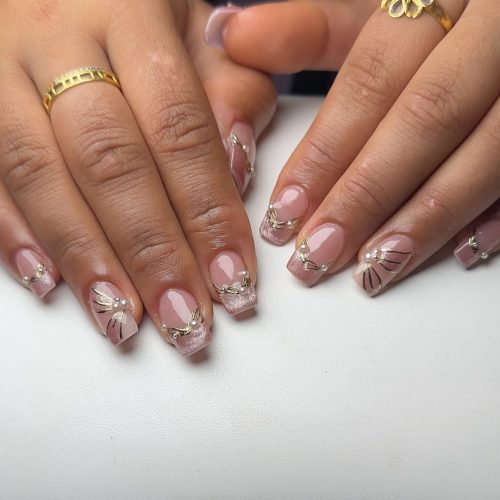 22-Rosé & Ribbon Elegance