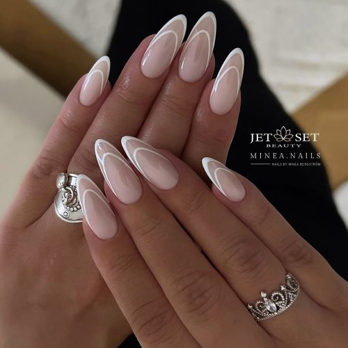 6-Modern French Tip with a Twist